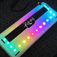 Rule60 V3 Keyboard Kit HHKB/WKL/WK Layout Wired/Three Mode Customized RGB Backlit Keyboard Kit Mechanical Keyboard Accessories
