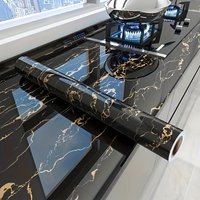 Oil-proof and waterproof marble wallpaper, self-adhesive home renovation decorative sticker