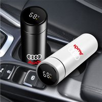 Thermos Bottle Smart Cup With Temperature Display 304 Stainless Steel Vacuum Insulated Intelligent Cup For Audi A3 Q5 8P S Line