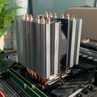 6 Heatpipes CPU Air Cooler 4Pin Quiet 90MM PC Radiator ventilador Intel LGA 1700 2011 1200 1366 115X X79 X99 E5 AMD AM3 AM5 AM4