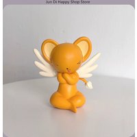 8cm Cardcaptor Sakura Cerberus Sitting Pose Anime Figure Model Statue Collection Desktop Decoration Ornament Toys Gifts