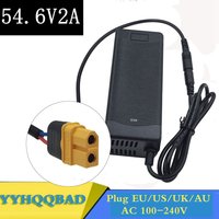 54.6V 2A charger for 48V 2A Battery charger XT60 Socket/connector for 48V 13S Lithium Ebike Scooter battery