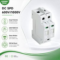 XIONGISOLAR YTTS1-PV 2P Solar PV Low Voltage Din Rail DC 600V 1000V 20KA-40KA Surge Arrester Lightning Protector SPD