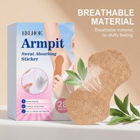 Armpit Sweat Absorbing Sticker Reduce Sweat Penetration Keep Clothes Dry Eliminate Odor Refreshing Disposable Underarm Sweat Pad