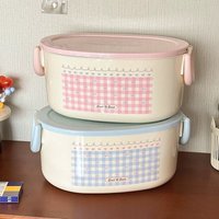 2 Layer Medicine Box Cute Storage Box Large Capacity Portable Pill Medicine Storage Box Home Organizer Desktop Decor for Bedroom