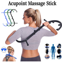 Multifunctional Portable Massager Point Blood Muscle Massage Stick Shoulder And Neck Back Self Massage Remover Pain Relief