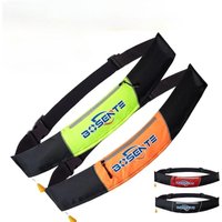 Men Women Fishing Life Jacket Manual Waist Belt Automatic Inflatable Adult Large Buoyancy Fishing Portable Car Swimming Safety