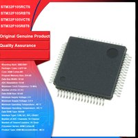 Original New STM32F105RCT6 STM32F105RBT6 STM32F105VCT6 STM32F105R8T6 ARM Cortex M3 32 Bit Microcontroller IC Chip PCB Board DIY