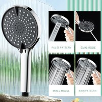 3 Modes Shower Head with Hose High Pressure Universal Large Flow Massage SPA Shower Adaptation Spray Hotel Bathroom Accessories