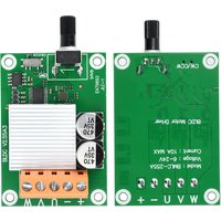 75W 200W DC 6-24V brushless motor drive control board high-power 6V12V24V brushless fan motor speed controller