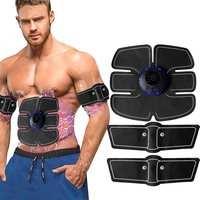 USB Rechargeable 19 Levels Adjustable Abdomen Buttock Leg Trainer Wireless Portable Electric Massager Fitness Weight Loss Gear