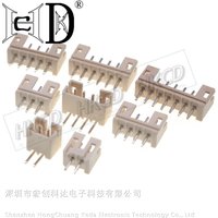 10pcs/LOT JST PH2.0 Straight/Curved Needle Connector 2Pin~16Pin Male Pin Header Right Angle 90°/180° 2.0mm Pitch