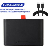 New Replacement Battery FG6CELL21700H For JBL Battery 600 Boombox 4 PartyBox 520/720 Rechargable Batteries 99.02Wh