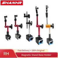 SHANHR Flexible Strong Magnetic Stand Base Holder Adjustment for Dial Test Indicator Gauge,Magnetic Base Dial Gage Holder