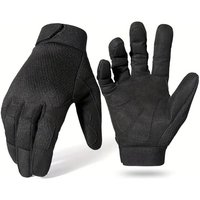 Men's Tactical Full Finger Gloves Touch Screen Compatible Breathable for Paintball Hiking Combat Sport Hunting Bicycle Work Gear