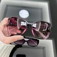 Vintage Square Sunglasses Women Brand Designer Retro Black Sun Glasses Female Fashion Luxury Gradient Mirror Oculos De Sol