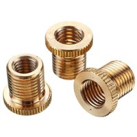 Gear Shift Knob Thread Adapter Nut Insert Kit M10x1.25 M10x1.5 M8x1.25 Universal Car Gear Shift Knob Head Thread Adapter Kit