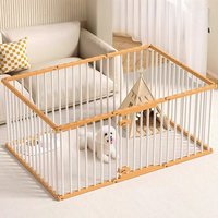 Accessories Kennel Dog Fence Supplies Stuff Outdoor Equipment Dog Fence Large Extendable Folding Kojec Dla Psa Pet Supplies