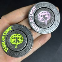 Multicolor Evil Pumpkin Fidget Spinner EDC Hand Spinner Fidget Toys Stress Relief for Adults Magnetic Metal Gifts Toys