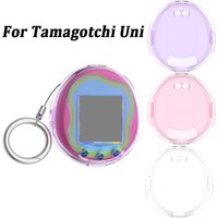 Transparent Protective Case Crystal PC Anti-Scratch Hard Shell Full Coverage Dustproof Clear Cover for Tamagotchi Uni