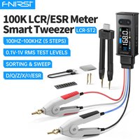 FNIRSI LCR-ST2 Portable Smart Tweezer LCR SMD ESR Tester Resistance Capacitance Inductance Continuity Diode Test Measurement