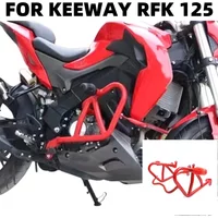 New Bumper For RKF125 Engine Guard Engine Guard Crash Bar Protection Bumper Guards Fit KEEWAY RFK 125 125RKF KeewayRKF125