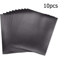 10 Stück 5 x 7 Zoll Einseitige Vielseitige Magnetische Aufbewahrungsblätter & Taschen - Einfacher Organizer für Stempel- & Stanzformen-Sammlungen