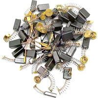 50Pcs For Electric Motor Power Drill Tool Accessories Grinder Carbon Brushes Motor Carbon Metal BrushesT Ing Q Store