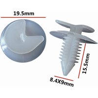20Pcs OE: 175-867-299 175867299 Auto Door Trim Panel Retainer Clips Plastic Car Rivet Fastener Clip D162
