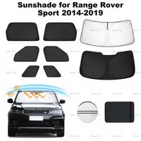 Custom Fit for Range Rover Sport L494 Accessories 2014-2019 8PCS Windshield Sunshade Kit Foldable Sun Visor Privacy Protection