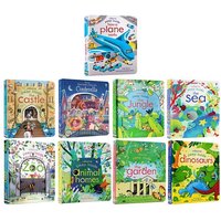 Peep Inside Usborne Book English Educational Picture Books for Kids Children Fairy Tale Learning Gifts
