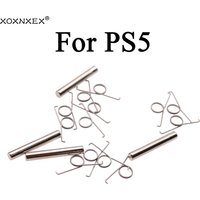1-10Sets 4 in 1 Stainless Steel Rod Handle Rotating Shaft Axis Springs For PS5 Controller Replacement Kits