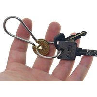 ONE Japanese design stainless steel and brass quick release swivel lock carabiner EDC key chain keyring EDC gift for family