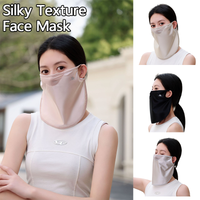 Elegant Sunproof Face Masks Summer Breathable Anti UV Driving Ear Loop Face Covers Sun Protection Hiking Cycling Face Shield