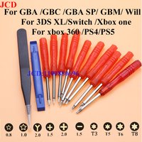 1Set Tri-Wing Screwdriver Kit Screw Driver for Wii Gameboy GBA SP Nintend DS Lite NDSi Xbox One 360 PS5 PS4 Triwing Repair Tools