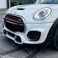 ABS Front Bumper Side Spoiler Wind Knife Canards Air Vent Cover Body Kits For Mini Cooper JCW F55 F56 F57 Pre-Facelift 2014-2021