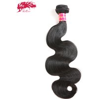 Ali Queen 10A Unprosseded Raw Virgin Hair Bundles 1Pcs Whosales Price 38 40 Inch Brazilian Body Wave Human Hair Weave image 3