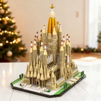 3099pcs MOC Sagrada Familia Architectureed Model Building Toy Blocks Construction DIY Education Brick Festival Gifts Birthday