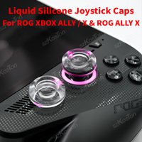Liquid Silicone Joystick Caps for for ROG XBOX Ally X Games Console Thumb Grips Cap Cover for ROG XBOX Ally Gaming Accessories