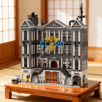 6803pcs MOC Arkham Assault GCPD Super Heroes DCDed Model Building Festivals Gift Blocks Toy Architecture DIY Creative Brick