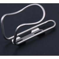 Lightweight Titanium Alloy Water Bottle Cage 750ml Capacity Sturdy Rustproof for Road Bike and Mountain Bike Use