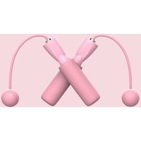 1 set of small ball jump rope, used for fitness training and adjustable jump rope for boys and girls
