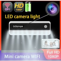 4K Mini Camera Resolution Full HD 1080P Home Monitoring IR Night View DVR Monitoring Video Human body induction lamp charging