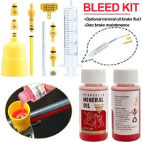 60~120ML Bicycle Brake Oil Bleed Kit Tools For SHIMANO,TEKTRO,Avid,Series MTB Road Bike Brake Repair Tool