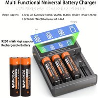 PHOMAX 1-16PCS 3.7V 18650 9250mWh Lithium Rechargeable Batteries Continuous Discharge 30A For Drone Power Tools