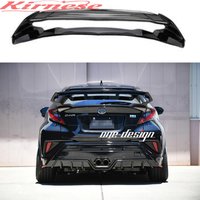 For Toyota CHR C-HR 2016 2017 2018 2019 Car Styling High Quality ABS Plastic Unpainted Color Rear Spoiler Trunk Lip Wing