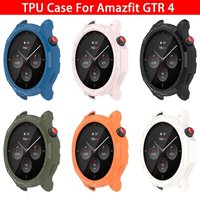 Watch Protective Case For Amazfit GTR 4 Soft Edge Shell Screen Protector Case Watch Shell Protect Bumper Replacement Cover