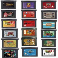 GBAGame Cartridge Advance Jurassic/kirby/Mother Series/Super Street Fighter Series 32 Bit Video Game Console Card for GBA SP NDS
