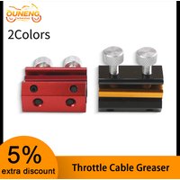 Motorcycle Throttle Cable Lubricator Dual Head Oil Clamp Type Suitable For Scooter Used For Throttle Brake Cable Lubrication