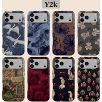 Luxury Floral And Animal Patterns Phone Case For IPhone 17 16e 16 15 14 13 12 11 X XS XR XSMAX 7 8 Air Pro Max Plus Double-layer